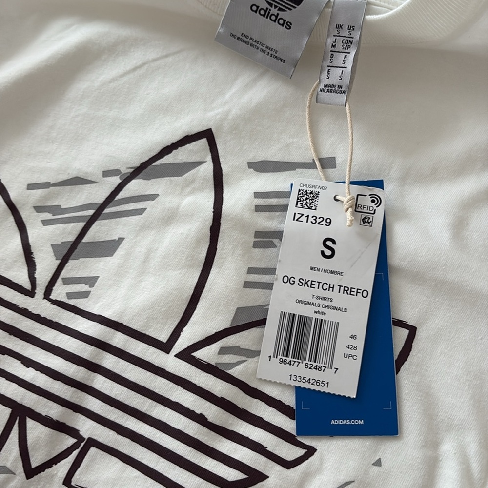 Men's Adidas T-shirt Size Small NEW - Picture 7 of 11